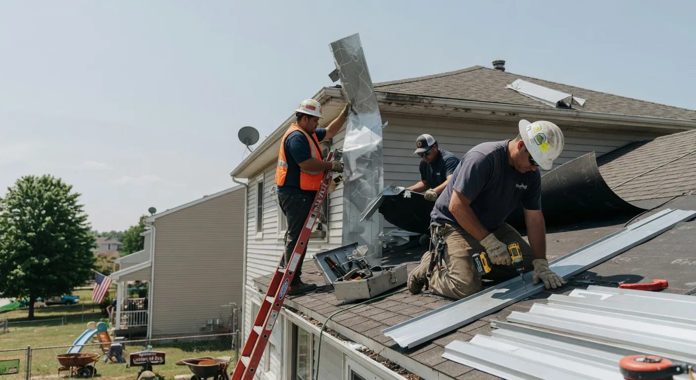 Storm Damage Metal Roof Repair in Lake Toxaway, NC